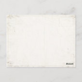 Briefkaart met skiafdrukken van Aspen (Achterkant)