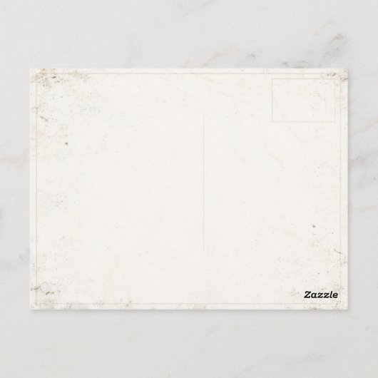 Briefkaart met  skiafdrukken van Aspen (Achterkant)