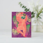 Briefkaart met sleuf (Staand voorkant)