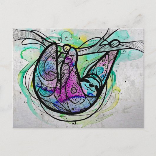 Briefkaart met sleuf (Voorkant)