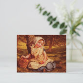 Briefkaart met Sophie Gengembre Anderson Painting (Staand voorkant)