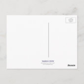 Briefkaart met spraakbedekking (Achterkant)