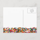 Briefkaart met sprinkhaan (Achterkant)