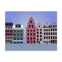 Briefkaart met Stockholm