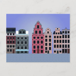 Briefkaart met Stockholm