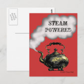 Briefkaart met stoomaandrijving (Voorkant / Achterkant)