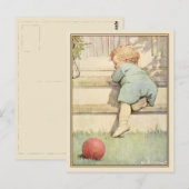  Briefkaart met Sweet Baby Illustratie (Voorkant / Achterkant)