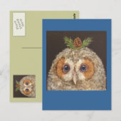 briefkaart met tamarack (Voorkant / Achterkant)