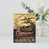 Briefkaart met  theaterPoster (Staand voorkant)