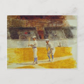 Briefkaart met Thomas Eakins schilderen (Voorkant)