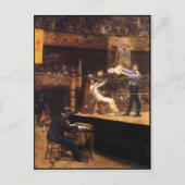 Briefkaart met Thomas Eakins schilderen (Voorkant)