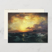 Briefkaart met Thomas Moran schilderen (Voorkant / Achterkant)