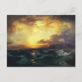 Briefkaart met Thomas Moran schilderen (Voorkant)