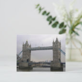Briefkaart met Tower Bridge over de Theems (Staand voorkant)