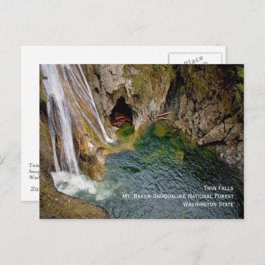 Briefkaart met twee Herfsten (Voorkant / Achterkant)