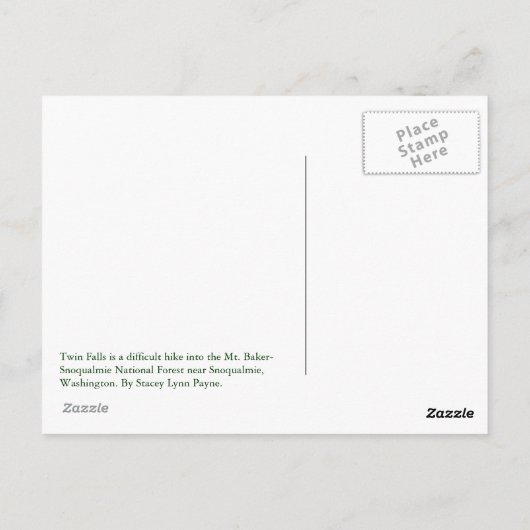 Briefkaart met twee Herfsten (Achterkant)