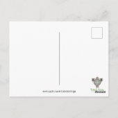 Briefkaart met variabele mandala (Achterkant)