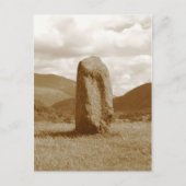 Briefkaart met vaste steen (Voorkant)