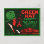 Briefkaart met veiligheidsmatchen afdrukken (Voorkant)