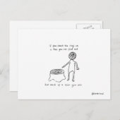 briefkaart met verliezer (Voorkant / Achterkant)