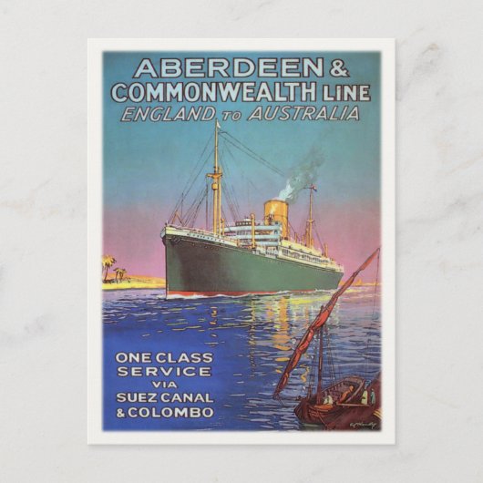 Briefkaart met  verzendlijn afdrukken (Voorkant)