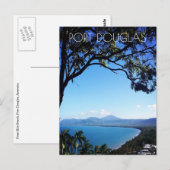 briefkaart met vier mijl badhaven douglas (Voorkant / Achterkant)
