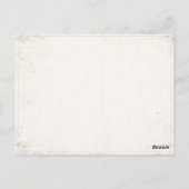 Briefkaart met vlag uit Zuid-Afrika (Achterkant)