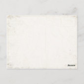 Briefkaart met vlag van Mexico (Achterkant)