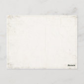 Briefkaart met vlag van Noorwegen (Achterkant)