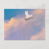 briefkaart met vleugels (Voorkant)