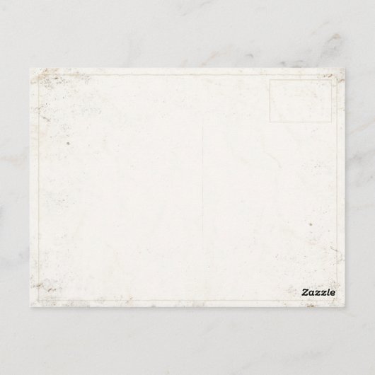 Briefkaart met vuile sterren en strips (Achterkant)