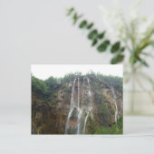 Briefkaart met waterval uitzicht (Staand voorkant)