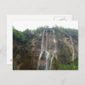 Briefkaart met waterval uitzicht (Voorkant / Achterkant)