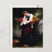 Briefkaart met William Bouguereau Painting (Voorkant / Achterkant)