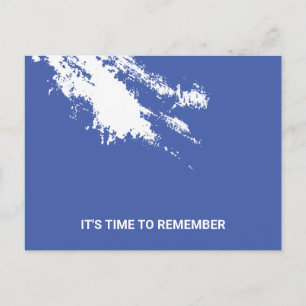 Briefkaart met witte grunge Vibe, vers