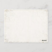 Briefkaart met WWII Propaganda Poster Print (Achterkant)