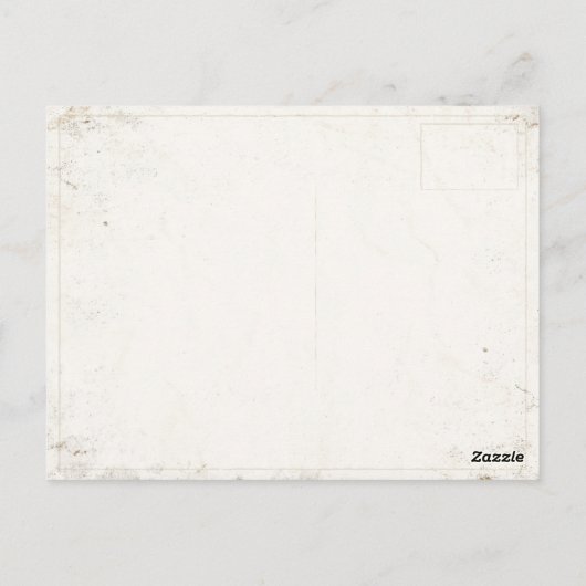 Briefkaart met WWII Propaganda Poster Print (Achterkant)