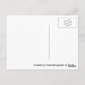 Briefkaart met zeilboot (Achterkant)