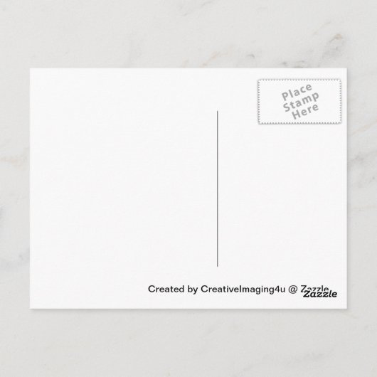 Briefkaart met zeilboot (Achterkant)