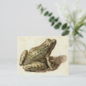 Briefkaart met zoete kikker (Staand voorkant)