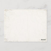 Briefkaart met zomerillustratie (Achterkant)