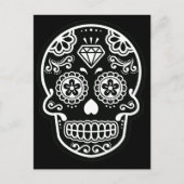 Briefkaart met zwarte en witte suiker (Voorkant)