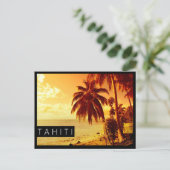 Briefkaart met zwarte rand (Staand voorkant)