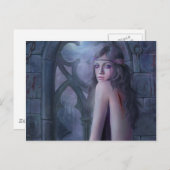 Briefkaart met zwarte vleugels (Voorkant / Achterkant)