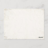 Briefkaart met Zwitserland Ski Print (Achterkant)