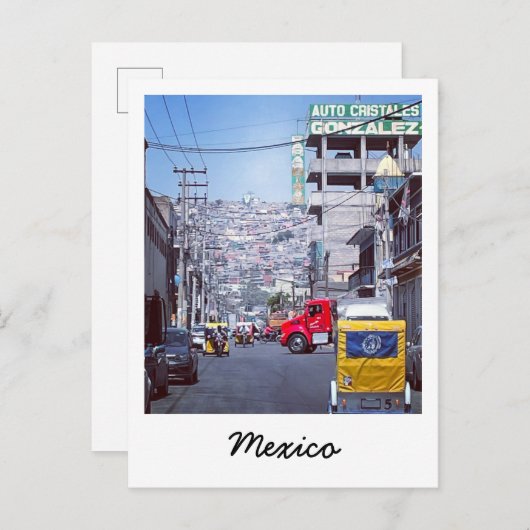 Briefkaart Mexicaanse cultuur (Voorkant / Achterkant)