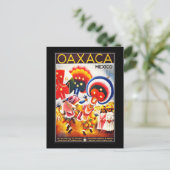 Briefkaart Mexico Groeten Vintage (Staand voorkant)