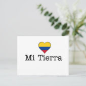 Briefkaart Mi Tierra Colombia (Staand voorkant)