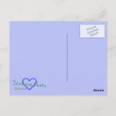 Briefkaart Michigan Winter Woodland (Achterkant)