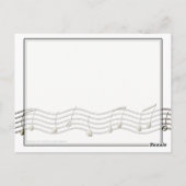 Briefkaart microfoon (Achterkant)